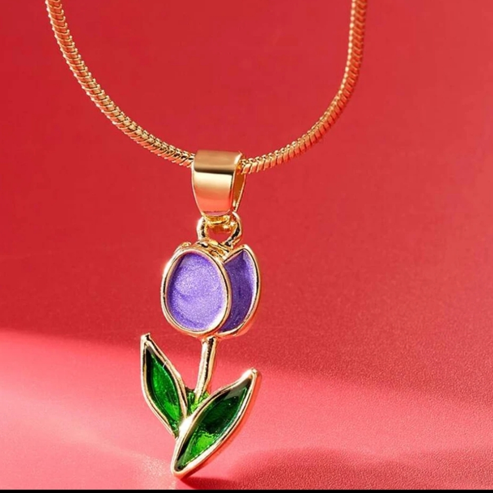 Magical Rose  Necklace + Pendant